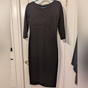BB Dakota Ankle Length Black Dress
